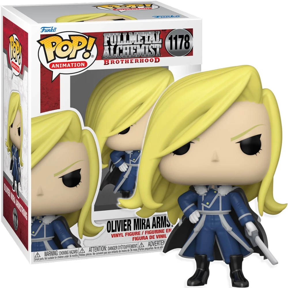 FUNKO POP! Vinilinė figūrėlė: Fullmetal Alchemist - Olivier Armstrong su kardu