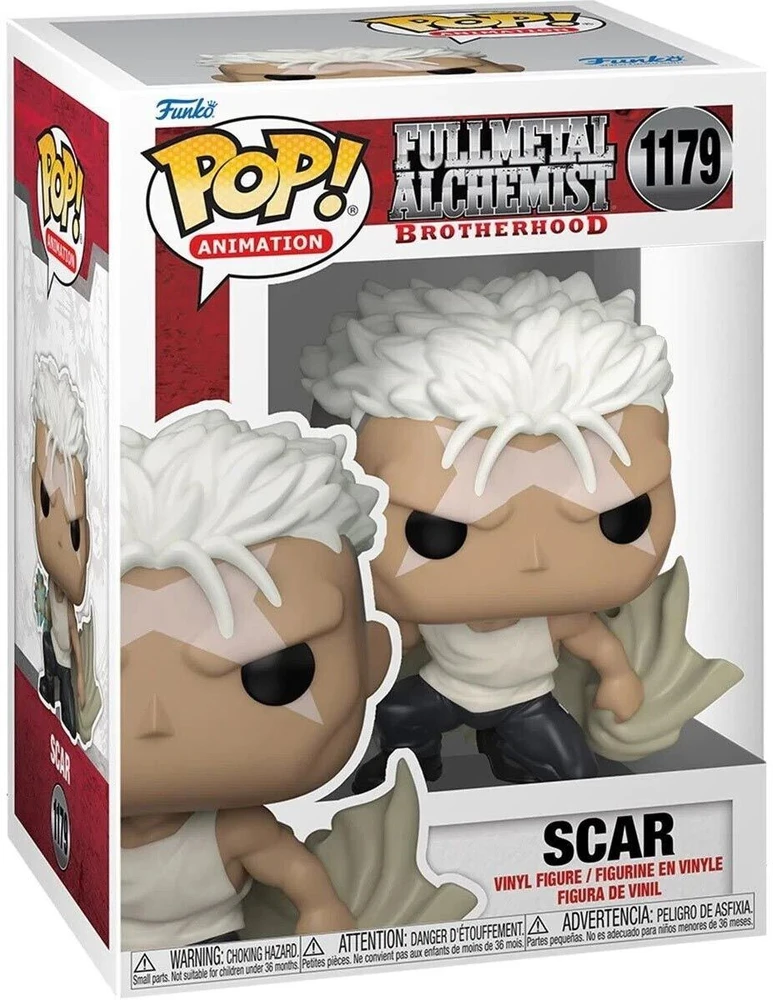 FUNKO POP! Vinilinė figūrėlė: Fullmetal Alchemist - Scar