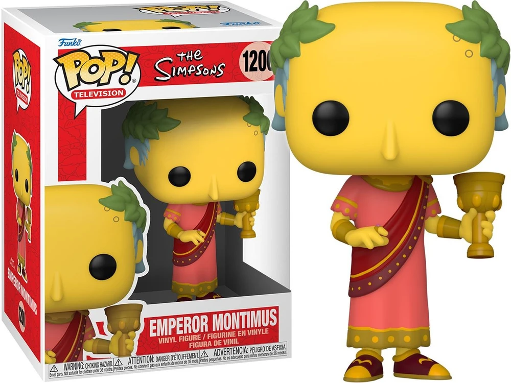 FUNKO POP! Vinilinė figūrėlė: Simpsonai - Imperatorius Montimusas, 9 cm