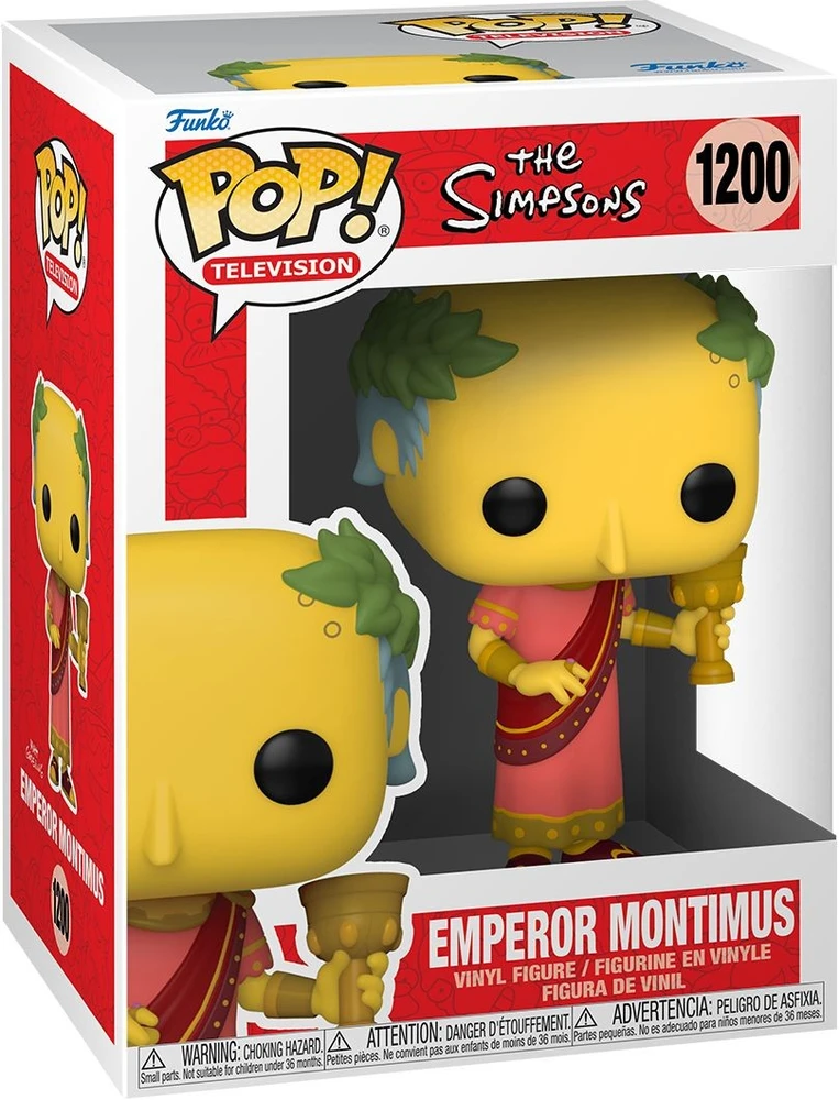 FUNKO POP! Vinilinė figūrėlė: Simpsonai - Imperatorius Montimusas, 9 cm