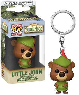 Funko raktų pakabukas Disney Robin Hood Little John 5 cm