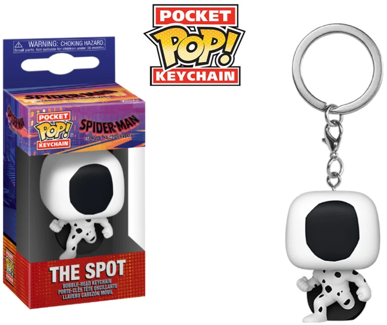 Funko raktų pakabukas Spiderman The Spot 6 cm