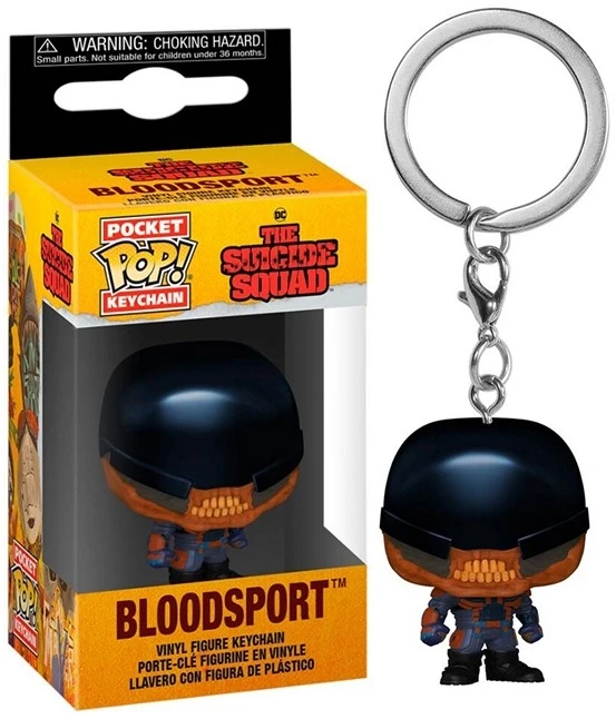 Funko raktų pakabukas The Suicide Squad Bloodsport figūrėlė