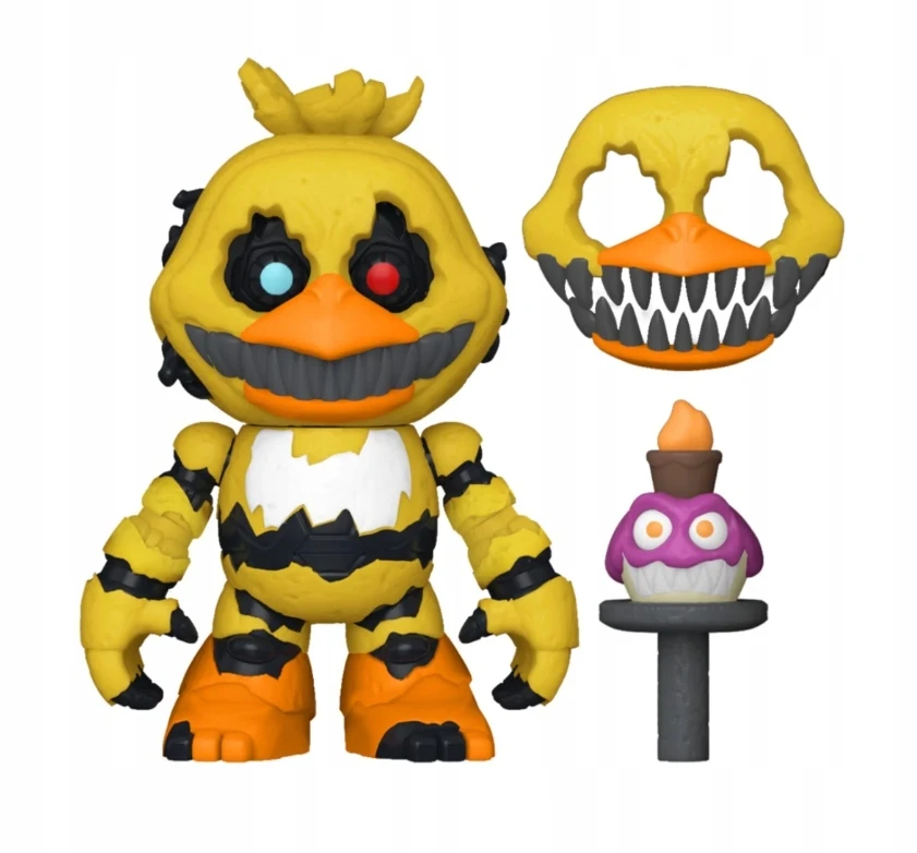 Funko Snaps! figūrėlės FNAF Toy Chica ir Nightmare 10 cm 2 vnt.