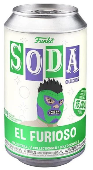 Funko Soda figūrėlė Luchadores El Furioso Hulk