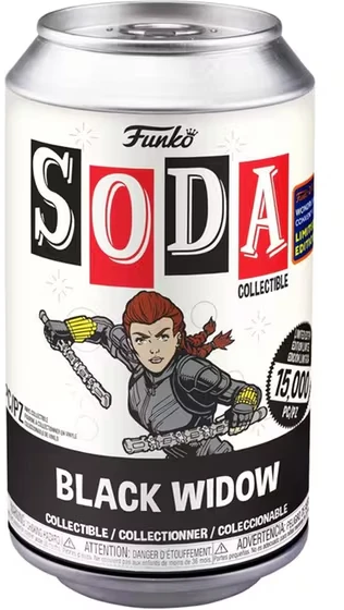 Funko Soda figūrėlė Marvel Juodas Widow