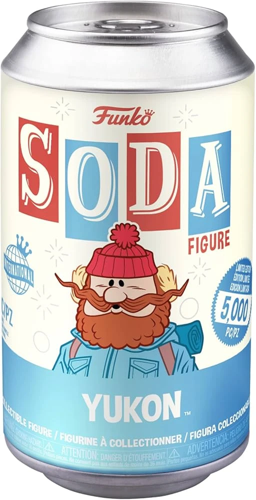 Funko Soda figūrėlė Rudolph The Raudona-Nosed Reindeer Yukon