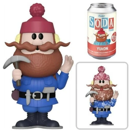 Funko Soda figūrėlė Rudolph The Raudona-Nosed Reindeer Yukon