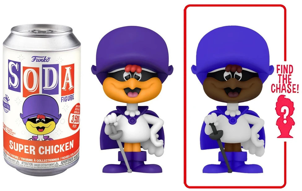 Funko Soda figūrėlė Super Chicken skardinėje