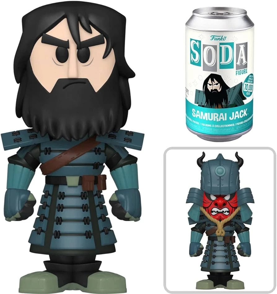 Funko Soda vinilinė figūrėlė Samurai Jack Armored skardinėje