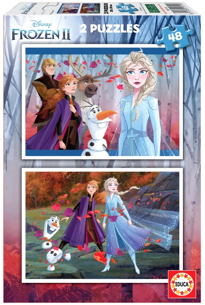 Educa dėlionė 2x48 vnt. - Frozen II