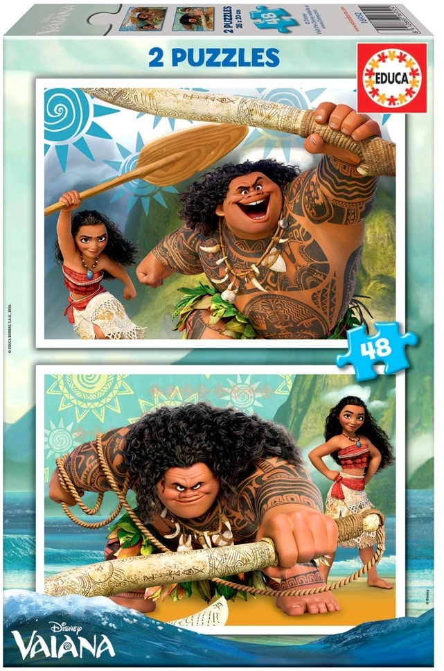 Educa dėlionė 2x48 vnt. - Disney Vaiana