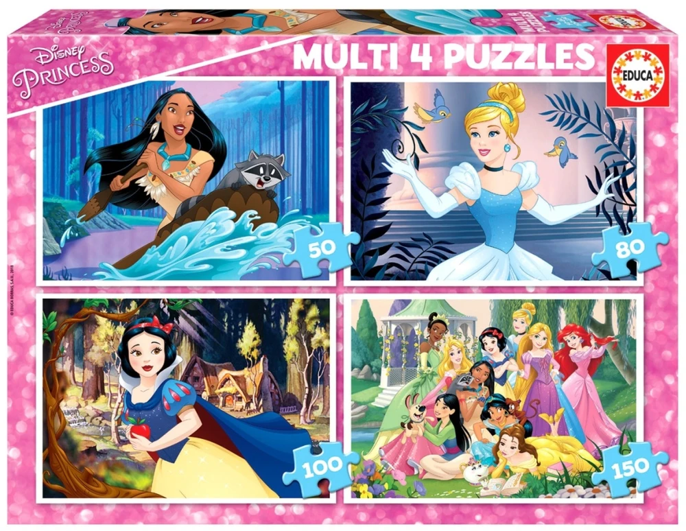 Educa dėlionė 380 vnt. - Disney Princesės