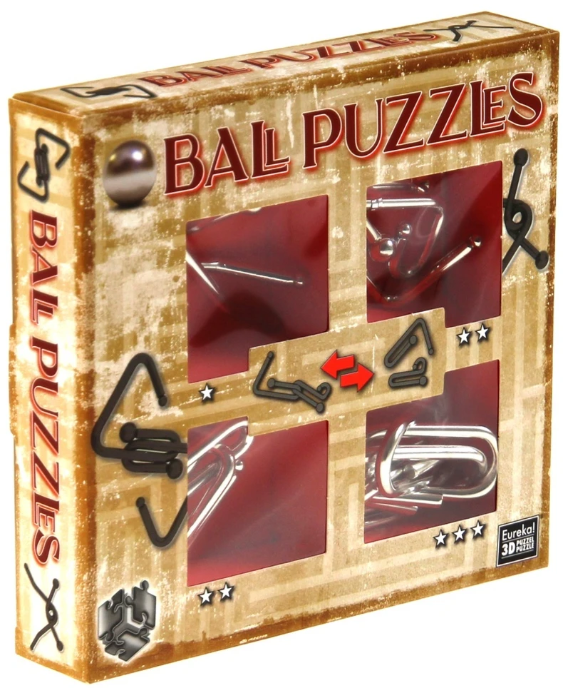 G3 Stalo žaidimas dėlionė Ball 4 vnt. raudona