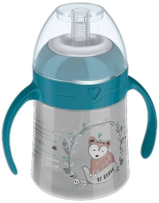 LOVI 35/362 Pirmasis puodelis su šiaudeliais 150 ml Šiaudelis pradedantiesiems Indijos vasara