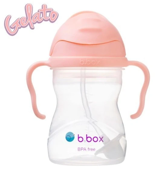B.BOX BB00521 Vandens butelis su šiaudeliu 240 ml