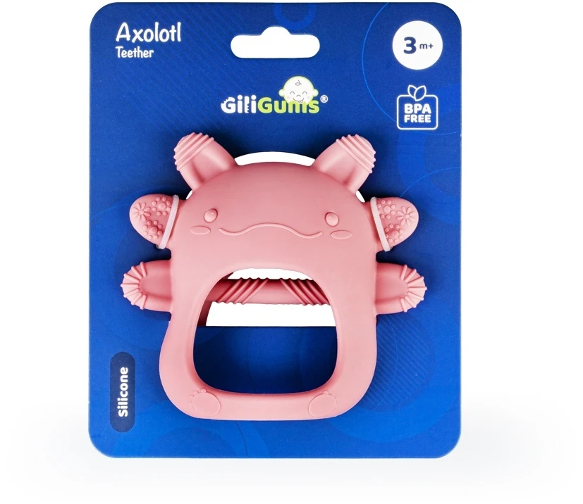 GILIGUMS Kramtukas AXOLOTL, rožinis