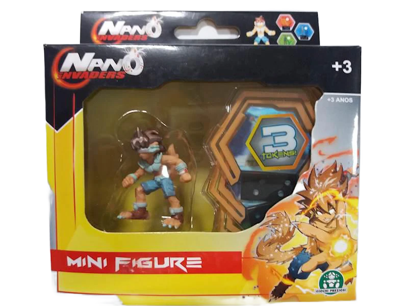 Giochi Preziosi Giochi Nano Invaders figūrėlė Hikaru bėgantis +3 žetonai