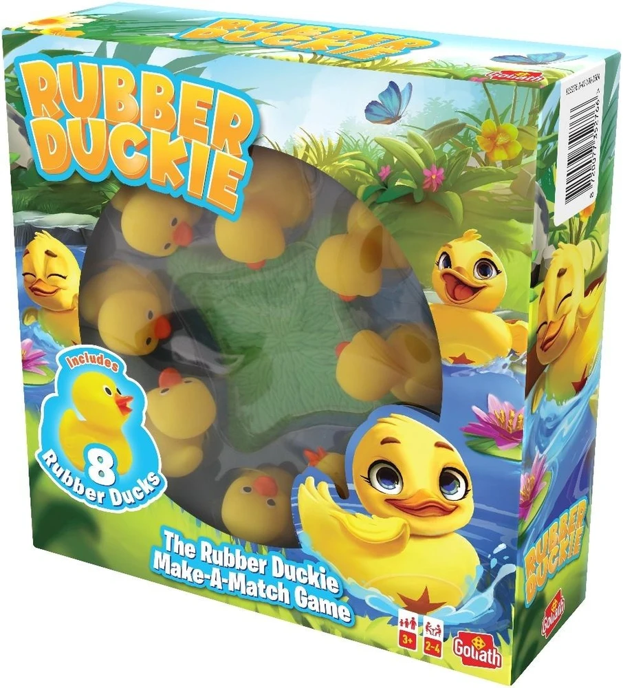 Goliath Stalo žaidimas su guminėmis ančiukėmis Lucky Ducks