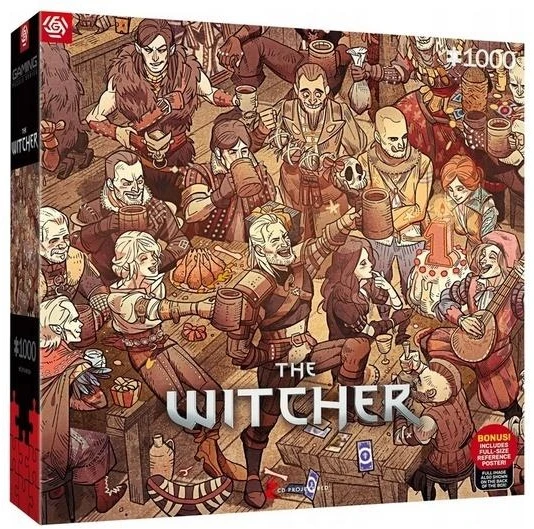 „Cenega“ dėlionė „Good Loot Gaming“ – „The Witcher“: Gimtadienis, 1000 vnt.
