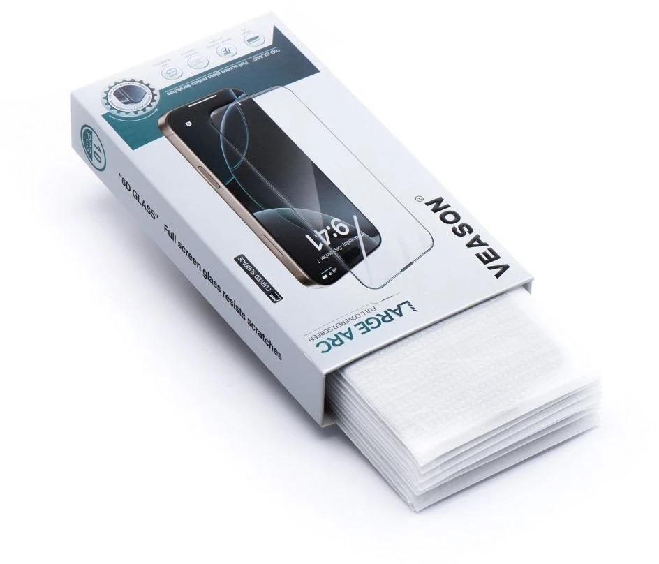 6D Veason Pro Glass (SET 10in1) - for Iphone 15 / 16 juodas