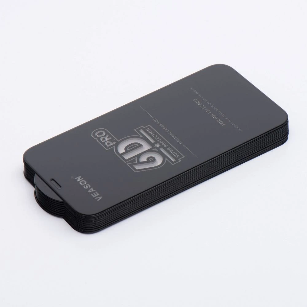 6D Veason Pro Glass (SET 10in1) - for Iphone 17 juodas