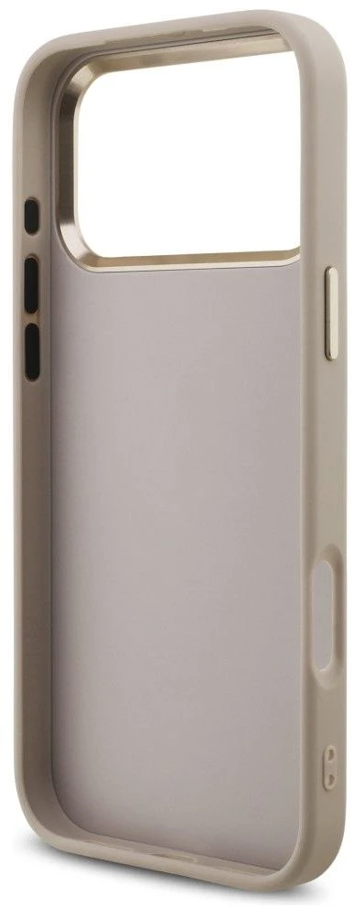 Dėklas Guess 4G Big 4G Classic Logo, skirtas iPhone 18 Pro Max / iPhone 17 Pro Max, rožinio aukso spalvos
