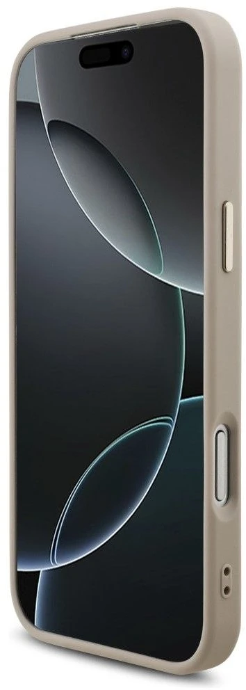Dėklas Guess 4G Big 4G Classic Logo, skirtas iPhone 18 Pro Max / iPhone 17 Pro Max, rožinio aukso spalvos