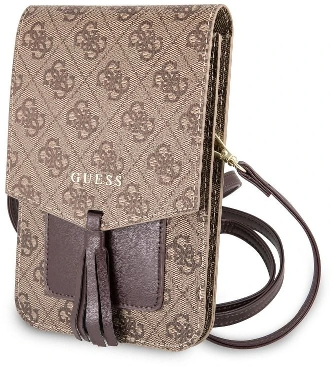 Dėklas Krepšys Guess 4G (Guwbsqgbe) rudos spalvos
