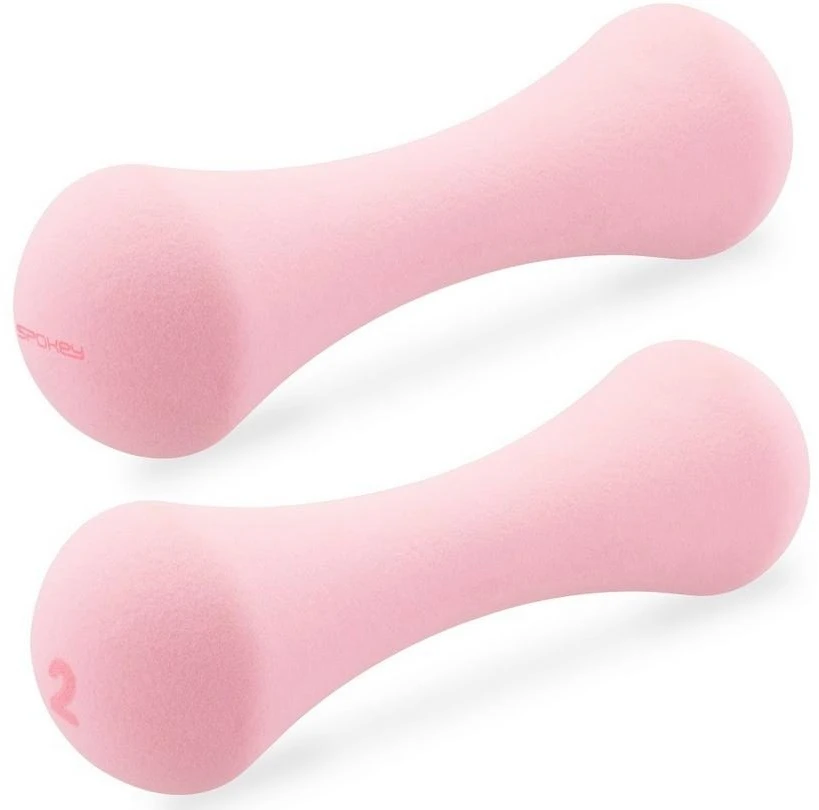 Neopreninių hantelių rinkinys Spokey BONE 2x2 kg