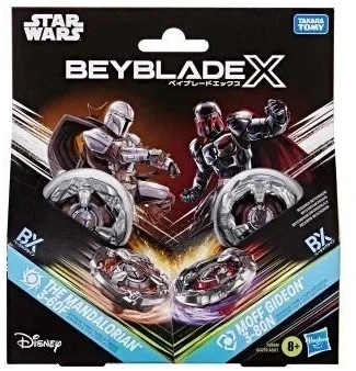 Hasbro Beyblade XStar Wars Dual Pack The Mandalorian 3-60F & Moff Gideon 3-80N Set