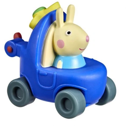 Hasbro figūrėlė Kiaulytė Pepa triušė Rebecca su transporto priemone 8 cm