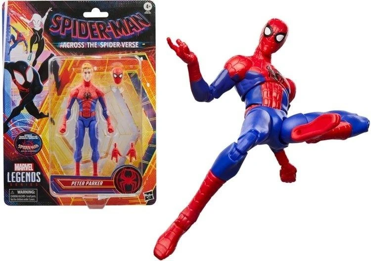 Hasbro Figūrėlė Spiderman Peter B. Parker raudonai mėlynas kostiumas