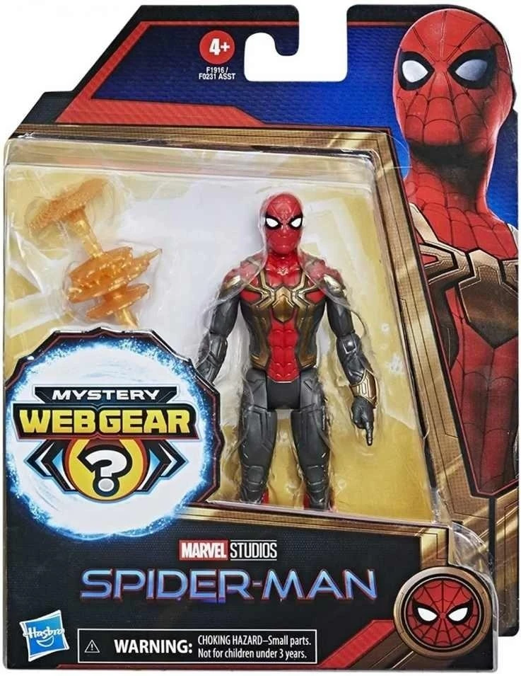 Hasbro Figūrėlė Spiderman su integruotu kostiumu Mystery Web Gear