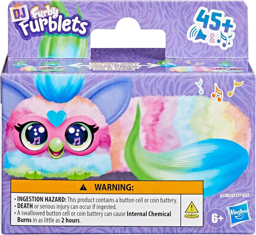 Hasbro Furby Furblets Can Dee Swirl G1782 interaktyvus mini žaislas