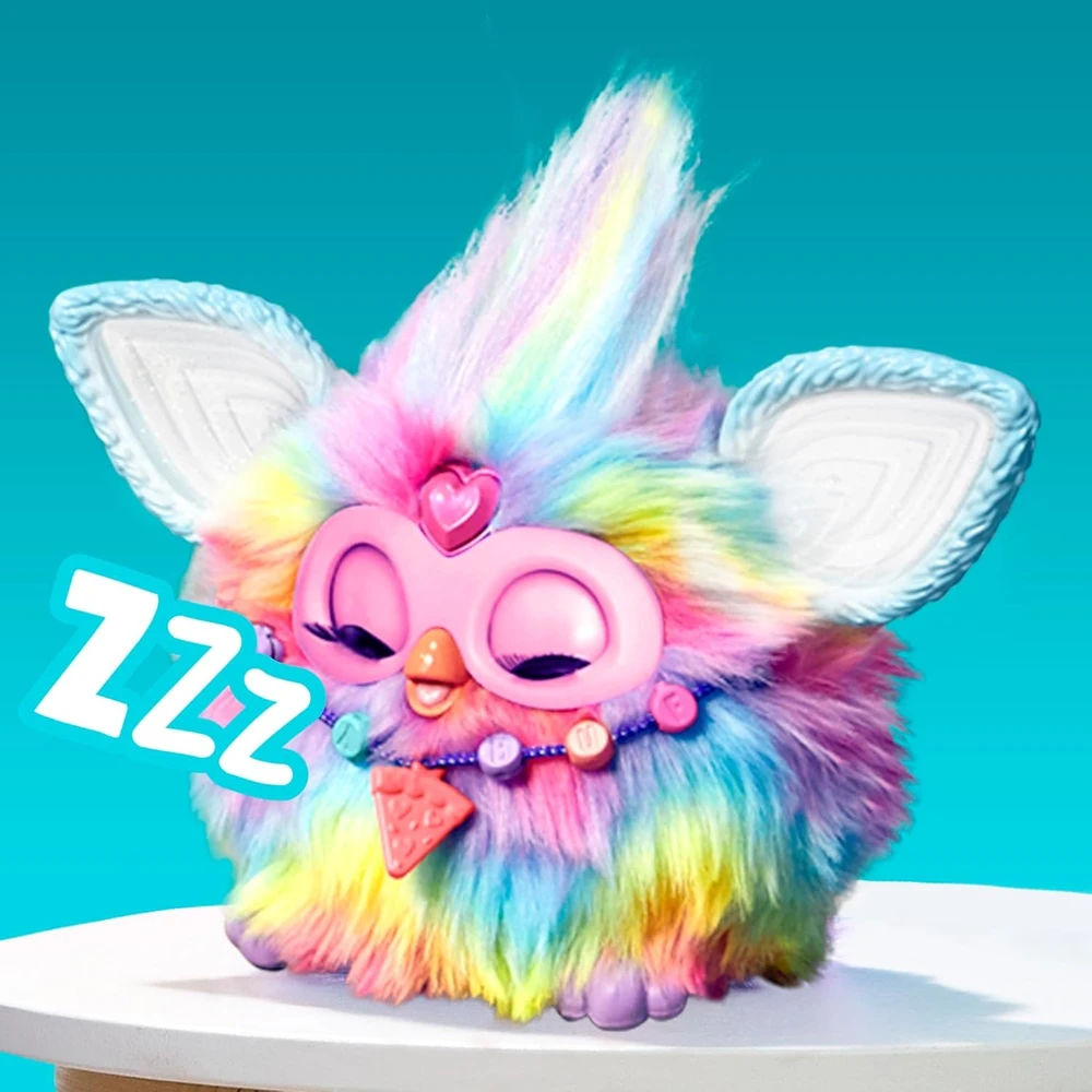 Hasbro Furby Tie Dye F8900 ENG interaktyvus pliušinis žaislas