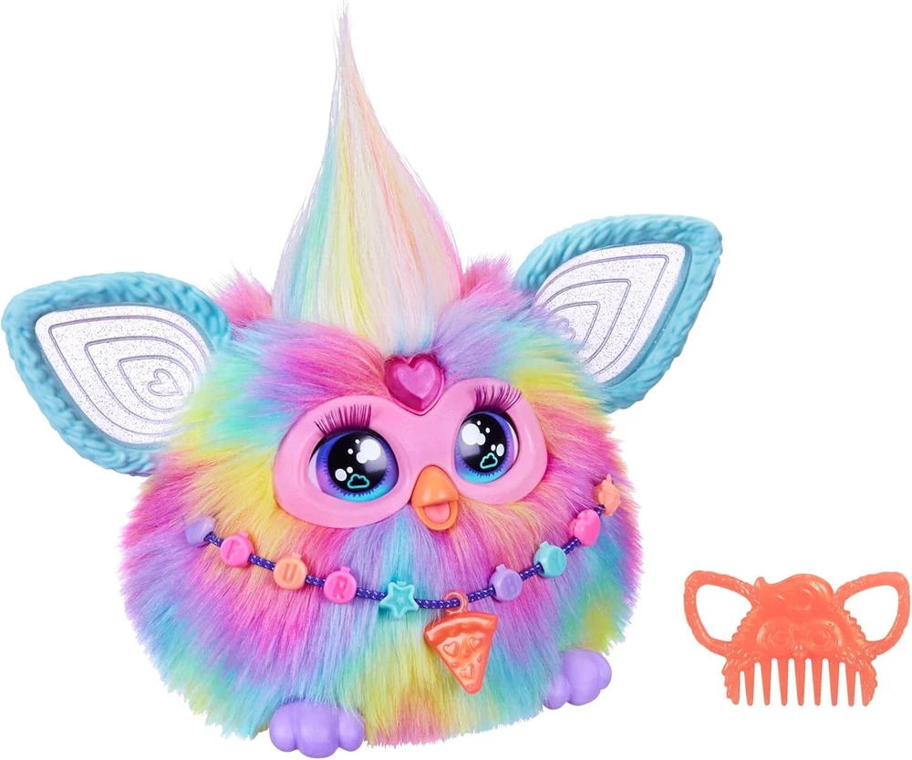 Hasbro Furby Tie Dye F8900 ENG interaktyvus pliušinis žaislas