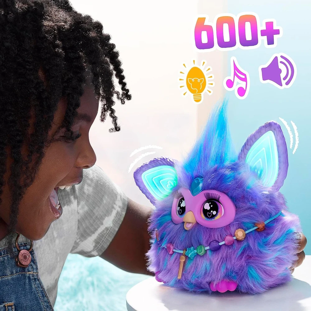 FURBY interaktyvus gyvūnėlis, violetinis
