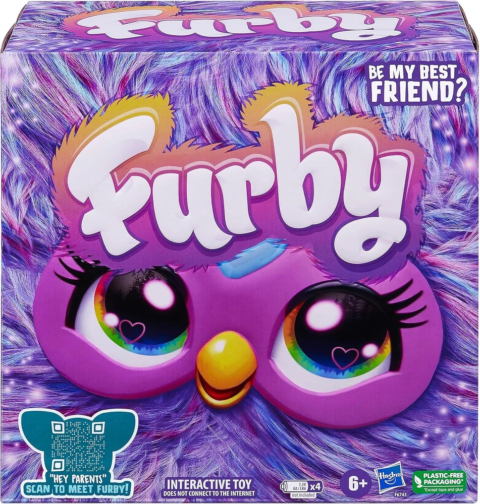 FURBY interaktyvus gyvūnėlis, violetinis