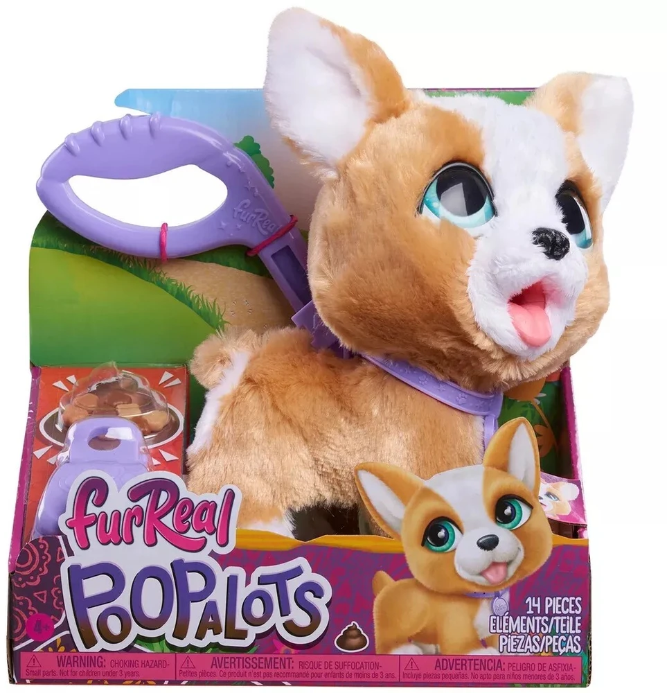 FURREAL POOPALOTS Interaktyvus korgis, 23 cm