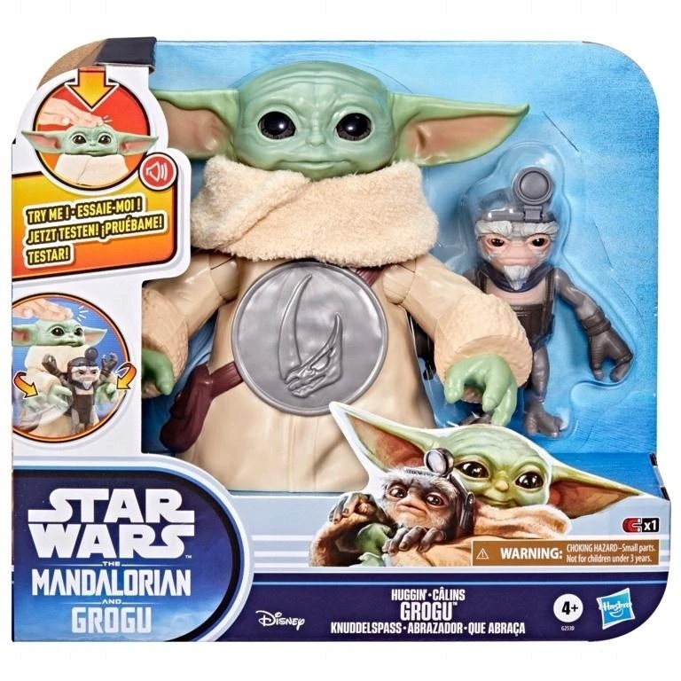 Hasbro Star Wars interactive toy Hugging Grogu