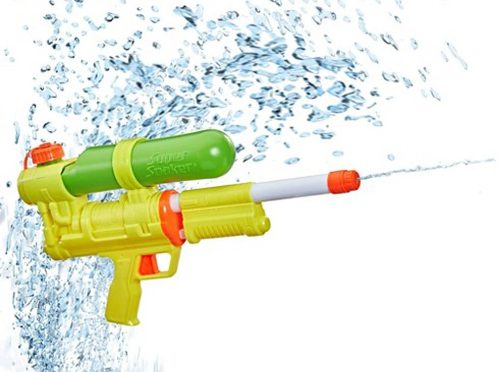 Hasbro Itin patogus vandens pistoletas vaikams, geltonas Nerf Soa XP50 ZA5185