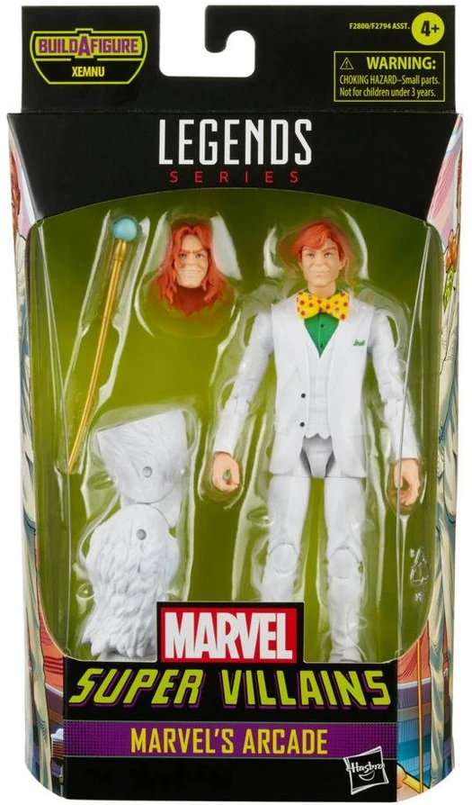 Figūrėlių rinkinys Marvel Legends Super Arcade 15 cm Hasbro F2800