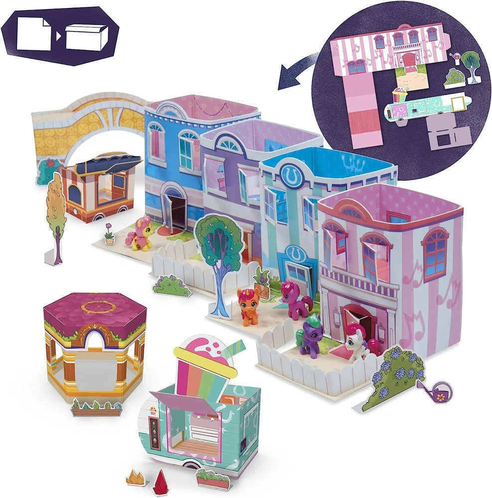 Hasbro My Little Pony epinė mini kristalinė šviesos namelis F3875