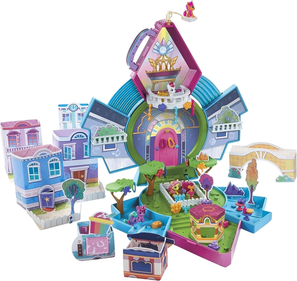Hasbro My Little Pony epinė mini kristalinė šviesos namelis F3875