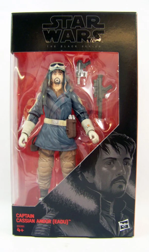 Hasbro Star Wars E7 Juodas Series figūrėlė Captain Cassian Andor