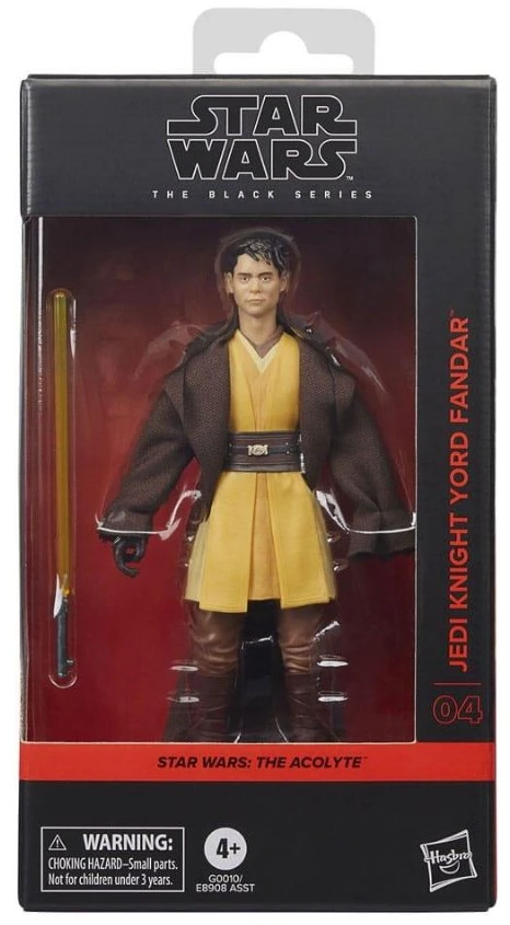 Hasbro Star Wars Juodas Series figūrėlė Jedi Master Yord Fanda