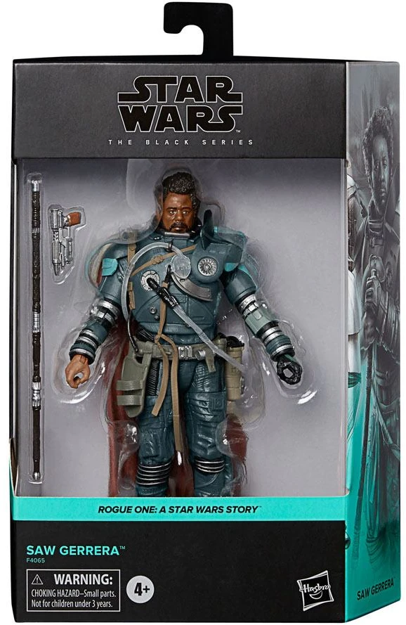Kolekcinė figūrėlė - Hasbro Star Wars Juodoji serija Saw Gerrera veiksmo figūra