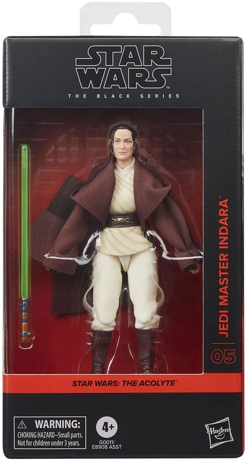 Hasbro Star Wars Juodas Series figūrėlė The Acolyte Jedi Master Indara