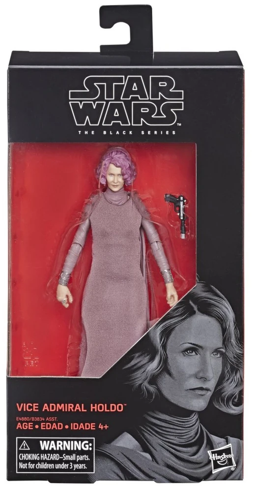 Hasbro Star Wars Juodas Series figūrėlė Vice Admiral Holdo